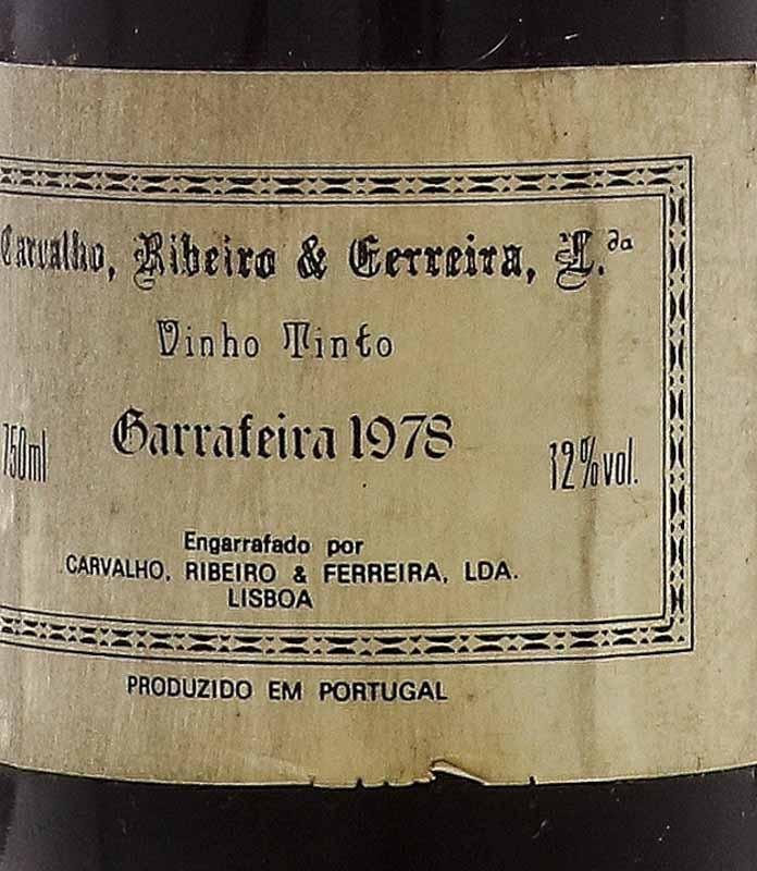 1955 Carvalho, Ribeiro & Ferreira Bairrada Garrafeira - CellarTracker
